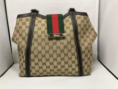 グッチ GGキャンバス シェリーライン 233607 トートバッグ