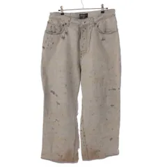 バレンシアガ 23SS SUPER DESTROYED BAGGY スーパーデストロイ加工 デニムパンツ 745248 グレー S【中古】のサムネイル