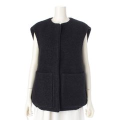 タグ付 Heve Tweed Gilet navy ツイードジレ ネイビー ジレ - メルカリ