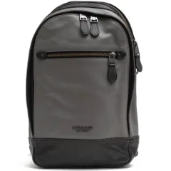 コーチ／COACH バッグ ショルダーバッグ 鞄 メンズ 男性 男性用レザー 革 本革 グレー 灰色  F37598 GRAHAM PACK グラハム ボディバッグ