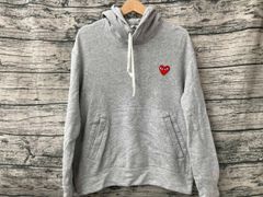 PLAY COMME des GARCONS パーカー グレー L - メルカリ