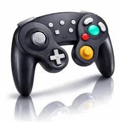 【スマブラ向けGC配置】ワイヤレスコントローラー Switch1/2対応 PC USB接続 ゲームキューブ型 [video game]