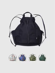 KiU キウ バックパック トート ショルダー 3way 巾着型 撥水 アウトドア スポーツ ジム マルチウェイ ドロー ストリング バッグ K530 MULTI WAY DRW BAG