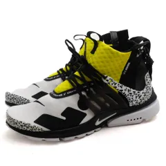 ナイキ／NIKE シューズ スニーカー 靴 ハイカット メンズ 男性 男性用 ナイロン ホワイト 白  AH7832-100 AIR PRESTO MID エアプレスト ミッド サイドジップ