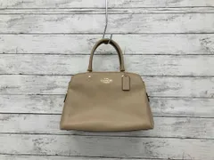 COACH／91493／キャリーオール／ベージュ／2way／トートバッグ／ショルダー
