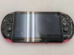 N【通電確認済】プレイステーション ヴィータ PlayStation Vita PCH-2000 ピンク ブラック 本体
