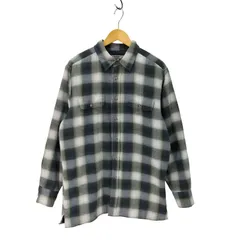 ラングラー Wrangler RUGGED WEAR 80S オンブレ チェック フランネル シャツ 裏地キルティング メンズ import：M 