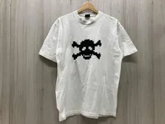 STUSSY ステューシー 半袖Tシャツ スカルプリント USA Lサイズ ホワイト 