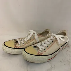 CONVERSE コンバース ローカット スニーカー マルチカラー 6J0908A97 サイズ: 26 カラー: ベージュ/レッド シューズ