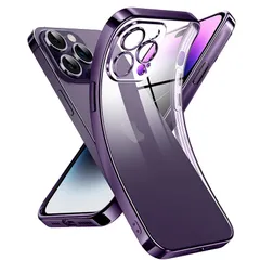 【新品】 Supdeal iPhone 14 Pro ケース クリア 透明電話カバー 米軍MIL規格 軽量耐衝撃 カメラレンズ保護 シリコン 擦り傷防止 黄変防止 TPU 保護ケース ワイヤレス充電対応 極薄でソフトな素肌感覚 高精細透明 アイフォン 14 プ