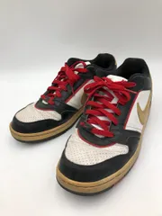 NIKE ナイキ エアプレステージ 385719-109 スニーカー size26.5/黒×金×赤 ■■ メンズ