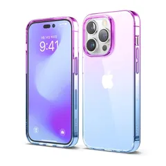 【新品】 【elago】 iPhone 14 Pro 対応 ケース オーロラ 韓国 風 クリア 大人かわいい スマホケース 可愛い カバー 大人可愛い グラデーション 大人女子 スマホカバー かわいい iPhoneケース [ Apple iPhone 1