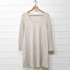 ネストローブ リネンニット ワンピース nest robe｜21g0208*A