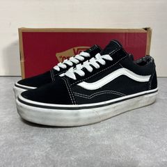 VANS OLD SKOOL BLACK / WHITE バンズ オールド スクール ブラック スケートシューズ  23.5㎝ 箱付き