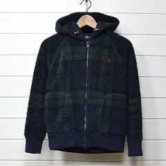 ジムフレックス Gymphlex フリースパーカー チェック 14｜21j1952*A