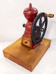 4F 【昭和レトロ】カリタ 鋳物 コーヒーミル 手動 ヴィンテージ 古道具