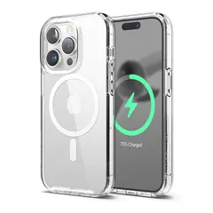 【新品】 【elago】 iPhone14 Pro 対応 カバー ケース クリア MagSafe 対応 マグネット 付き シンプル スマホケース 耐衝撃 マグセーフ対応ケース 薄型 透明 クリアケース 対衝撃 スマホカバー [ Apple iPhone 1 1