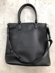 ABAHOUSE アバハウス 0002-60-61003 2way ショルダー トート バッグ 黒 ■■◎メンズ