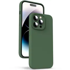 【新品】 Supdeal 液体シリコンケース対応 iPhone 14 Pro、[真の液体シリコーン] [カメラレンズ保護] [指紋防止] [ソフトタッチ] [耐衝撃] 4層保護 アイフォン 14 プロ スマホカバー、内蔵マイクロファイバー、6.1インチ(ミ 0