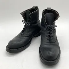 Rolling Dub Trio ローリングダブトリオ FARMER-1 ファーマー1 ブーツ 希少 レア レザー 革 シューズ メンズ 24.5cm ブラック 靴 B16073◆のサムネイル