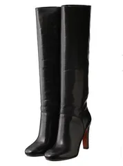 定価74,800円 MARC BY MARC JACOBS スネークヒールロングブーツ レザー 高級感 マークバイマークジェイコブス 23.5㎝ 袋付きのサムネイル