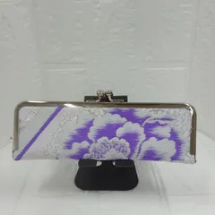 着物のアップサイクル商品　がま口ペンケース小物入れ　印鑑ケース　A2OM3-39