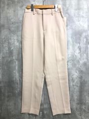 新品 FONCE フォンセ アバハウス センタープレス テーパード パンツ size36/ベージュ ■■ レディース