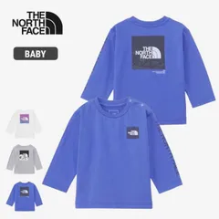【新品】 ザ・ノース・フェイス ロンt ベビー 長袖tシャツ THE NORTH FACE NTB32334 B L/S ロングスリーブスリーブグラフィックティー キッズ メール便  ノースフェイス  出産祝い (240209) 子供