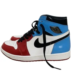 26.0cm NIKE ナイキ CK5666-100 AIR JORDAN 1 RETRO HIGH OG FEARLESS WHITE/UNIVERSITY BLUE-VARSITY RED-BLACK 【中古品】