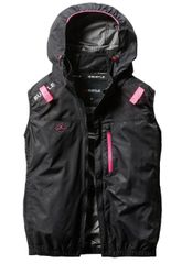 バートル 空調服 ベスト AC2064 XL カモフラブラック サイドファン