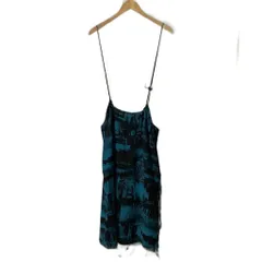 ヒステリックス Hysterics ワンピース キャミソール 総柄 F ブルー ブラック