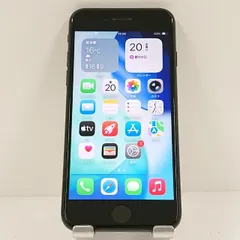 iPhoneSE 第3世代 64GB au ミッドナイト 送料無料 本体 c18197