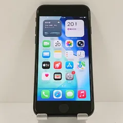 iPhoneSE 第3世代 64GB au ミッドナイト 送料無料 本体 c18198