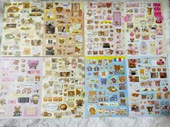 リラックマ ステッカー 8種 セット 2種