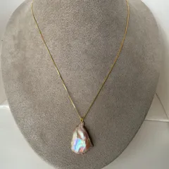 淡水本真珠★バロック★パールネックレス★シルバーペンダント★ハンドメイド★ファッション★シルバー★ネックレス★ペンダント