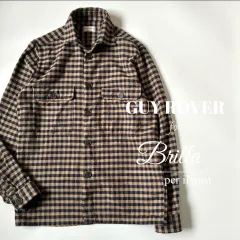 GUY ROVER / BRILLA per il gust 別注　SHEPHARD CHECK 2POCKET SHIRTSのサムネイル