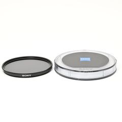 <良品> SONY 円偏光フィルター VF-72CPAM|72mm径 CPLフィルター|反射除去・色彩強調|純正アクセサリー