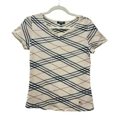 BURBERRY バーバリー Ⅴネック 半袖 Tシャツ カットソー ノバチェック 2