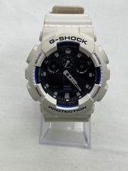 ▽不動品　CASIO　カシオ　G-SHOCK　GA-100B　ホワイト　10669