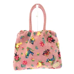 FEILER フェイラー 巾着ハンドバッグ  ハイジ/シェニール織    ピンク レディース / 240001194649