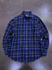 POLO RALPH LAUREN ポロラルフローレン タータンチェック リー ジェント クラシックフィット ウール シャツ M