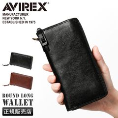 T*E様 レア‼︎ AVIREX アヴィレックス 長財布 ダブルファスナー 本革