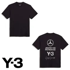 【国内正規品】【Y-3/ワイスリー】MERCEDES-AMG PETRONAS FORMULA 1 TEAM LOGO STACK SHORT SLEEVE TEE / Tシャツ / KR2373【送料無料】