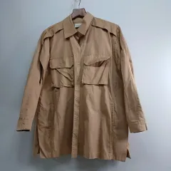 HNN カジュアル シャツ ロング ジャケット ベージュ 110 サイズ 春 秋 58644