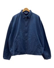 ラルフローレン RalphLauren POLO SPORT 90s Work Jacket ワーク ジャケット ジップアップ スイングトップ アウター 紺 ジャケット ロゴ ネイビー 104MT-2915