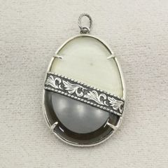 JB104ロケット 【ギロッシュエナメル】 on SILVER 【アンティーク