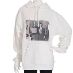 【205-a】jouetie　ジュエティ　ジャネットベックマンフォトHOODIE　ホワイト　パーカーのサムネイル