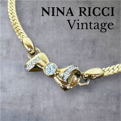 NINA RICCI ネックレス イヤリング セット ヴィンテージ - メルカリ