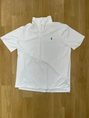 ポロ ラルフローレン 白 半袖 ポロTシャツ