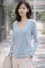 フォクシー ニット40 フォクシー FOXEY グレージュ 長袖 ニット 40 【公式通販】